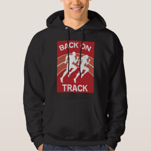 Leichtathletik-Schienennläufer   Leichtathlet   Ru Hoodie