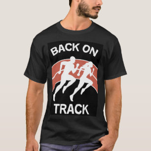 Leichtathletik-Schienennläufer Leichtathlet Ru T-Shirt