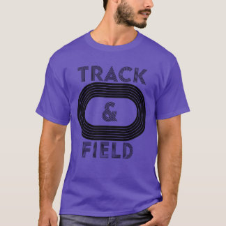 Leichtathletik-Sport Clipart Freundin T-Shirt