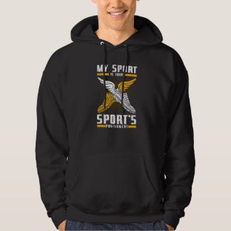 Leichtathletik-Sport-Staffel-Werfer-Läufer-Athlet Hoodie