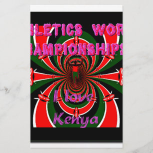 Leichtathletik-Weltmeisterschaften in Kenia: Swirb Briefpapier