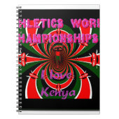 Leichtathletik-Weltmeisterschaften in Kenia: Swirb Notizblock (Vorderseite)