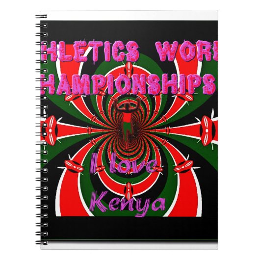 Leichtathletik-Weltmeisterschaften in Kenia: Swirb Notizblock (Vorderseite)