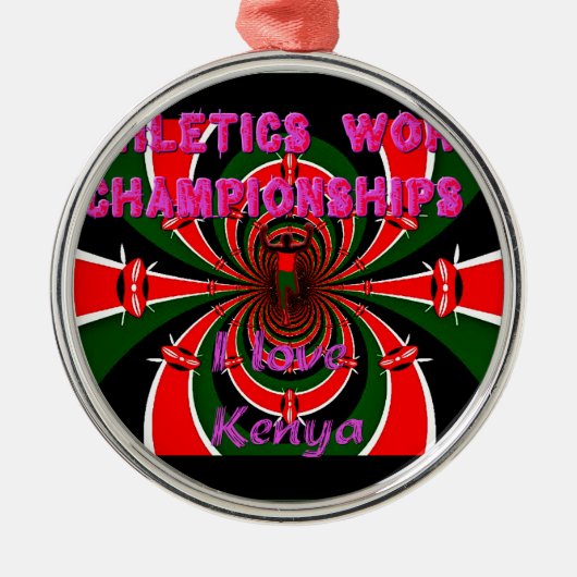 Leichtathletik-Weltmeisterschaften in Kenia: Swirb Silbernes Ornament (Vorne)