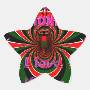 Leichtathletik-Weltmeisterschaften in Kenia: Swirb Stern-Aufkleber