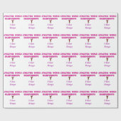 Leichtathletik-Weltmeisterschaften Kenia-Läufer: I Geschenkpapier (Flach)