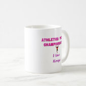 Leichtathletik-Weltmeisterschaften Kenia-Läufer: I Kaffeetasse (VorderseiteRechts)