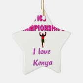 Leichtathletik-Weltmeisterschaften Kenia-Läufer: I Keramikornament (Rechts)