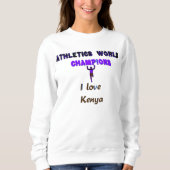Leichtathletik-Weltmeisterschaften Kenia-Läufer: I Sweatshirt (Vorderseite)