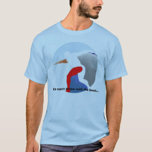 Leichtathletik - Wurf mit dem Besten T-Shirt