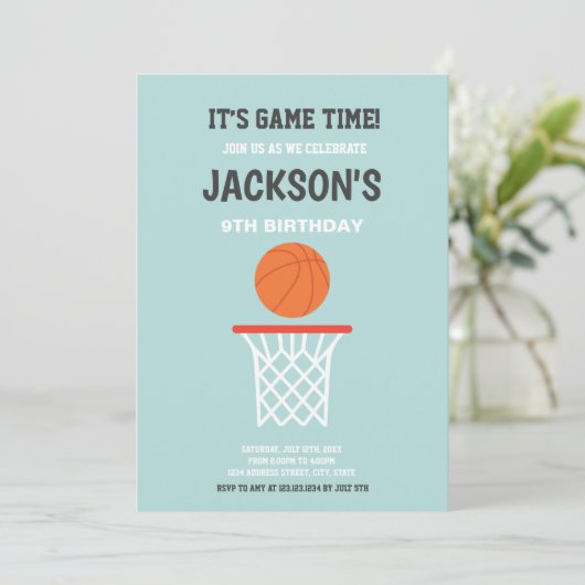 Leichtathletikthema Einladung (Stehend Vorderseite)