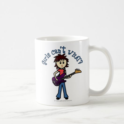 Leichtbass-Gitarre Kaffeetasse (Rechts)