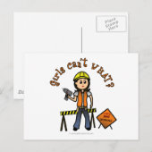 Leichtbau Postkarte (Vorne/Hinten)