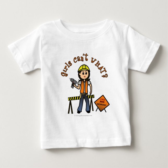 Leichtbaumädchen Baby T-shirt (Vorderseite)