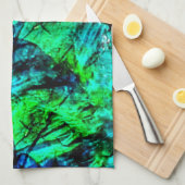 Leichte abstrakte Küchenhandtücher, glatt struktur Geschirrtuch (Viertel Falte)