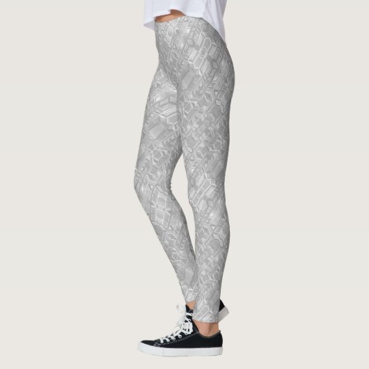 Leichte, Abstrakte Muster Leggings (Links)