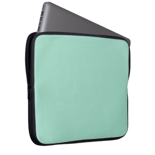 Leichte Aquamarine Solid-Color-Notebook-Hülle Laptopschutzhülle (Vorne Rechts)