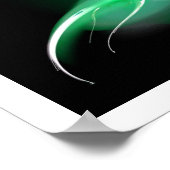 LEICHTE BIRD IN GRÜN POSTER (Ecke)