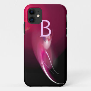 LEICHTE BIRD IN PINK FUCHSIA MONOGRAMM Case-Mate iPhone HÜLLE