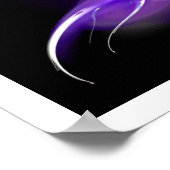 LEICHTE BIRD LILA POSTER (Ecke)