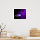 LEICHTE BIRD LILA POSTER (Küche)