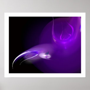 LEICHTE BIRD LILA POSTER