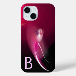 LEICHTE BIRD / PINK FUCHSIA ABSTRAKTES MONOGRAMM Case-Mate iPhone HÜLLE