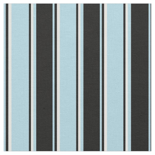 Leichte blaue, schwarze und hellblaue, farbige Lin Stoff (Nahaufnahme)