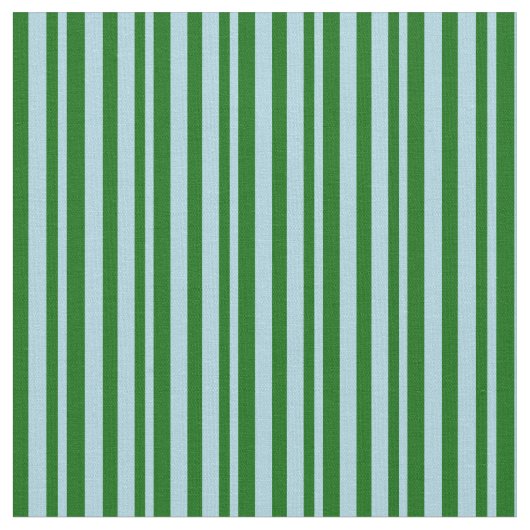 Leichte blaue und dunkelgrüne Linien Stoff (Nahaufnahme)