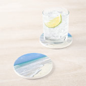 Leichte Brandung Sandstein Untersetzer (Seite)