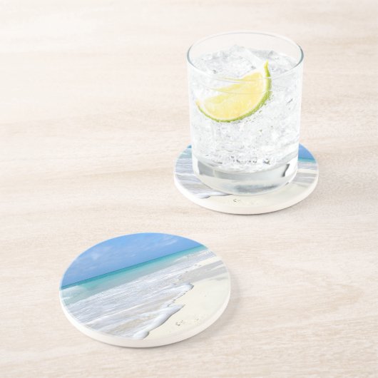 Leichte Brandung Sandstein Untersetzer (Seite)