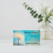 Leichte Brise Beruflich Visitenkarte (Stehend Vorderseite)