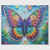 Leichte Butterfly 5D Diamond Painting Kit DIY Art Geschenkpapier (Flach)