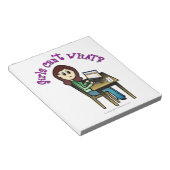 Leichte Computermaus Notizblock (angewinkelt)