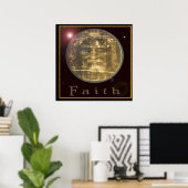 Leichte des Truthahnposters Poster (Heimbüro)