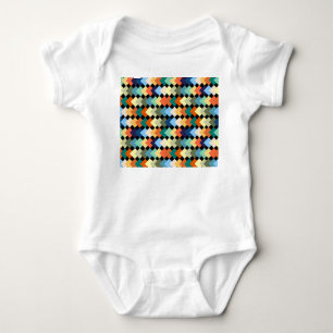 Leichte Diamanten Baby Strampler