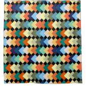 Leichte Diamanten Duschvorhang (Vorderseite)