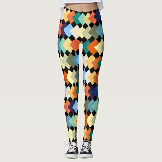 Leichte Diamanten Leggings (Vorderseite)