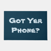 Leichte Erinnerung Phrase originellen Spaß Fußmatte (Vorderseite)