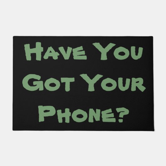 Leichte Erinnerung Phrase originellen Spaß Fußmatte (Vorderseite)