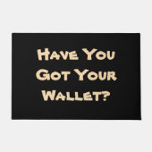 Leichte Erinnerung Phrase originellen Spaß Fußmatte (Vorderseite)