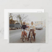 leichte Fahrer Postkarte (Vorne/Hinten)