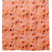 Leichte Farbstruktur, die wie eine Kopie der Blätt Duschvorhang (Vorderseite)