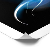 LEICHTE GEBURT IN BLAU POSTER (Ecke)