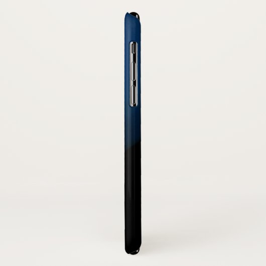 LEICHTE GEBURT IN BLAUEM MONOGRAMM Case-Mate iPhone HÜLLE (Hinten/Links)