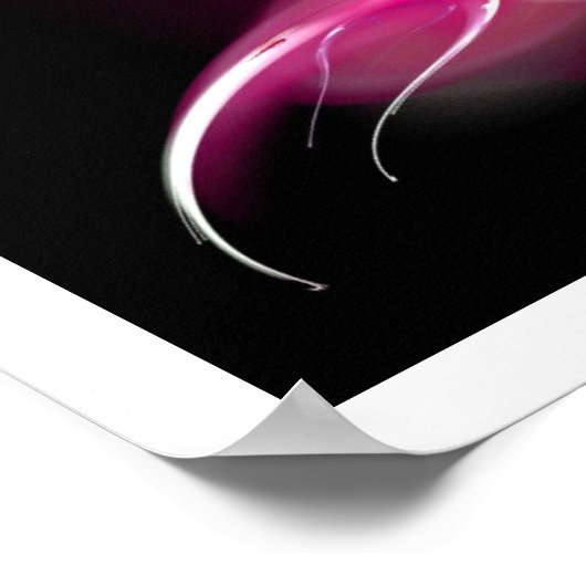 LEICHTE GEBURT IN ROT POSTER (Ecke)