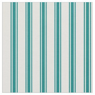 Leichte gelbe und Aquamarine Linien Stoff