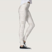 Leichte geometrische Leggings (Rechts)