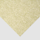 Leichte goldfarbene Glitzer-Textur und Glitzern Seidenpapier (Ausschnitt)