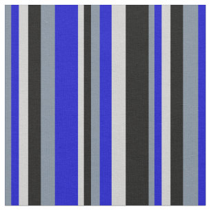 Leichte, graue, blaue, hellgraue und schwarze Lini Stoff
